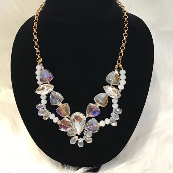 Statement necklace ShopAdore boutique white - Picture 3 of 5